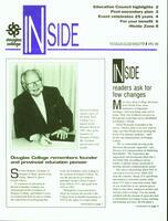 Inside Douglas College, April 2, 1996